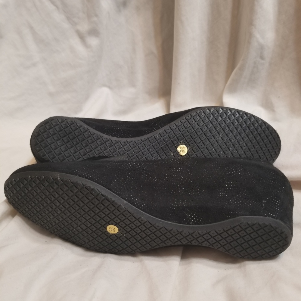 Gibellieri loafer hidden wedge sz 38-8 M black - Picture 7 of 8